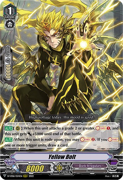 Yellow Bolt (D-VS06/054EN) [V Clan Collection Vol.6] | Pegasus Games WI