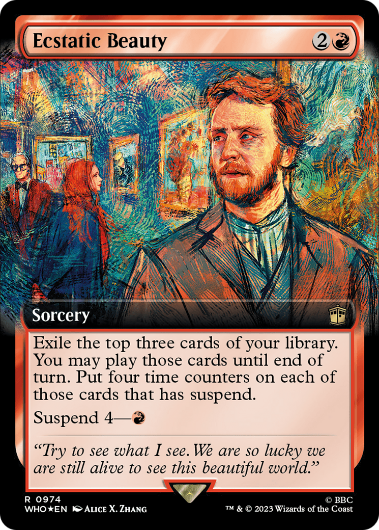 Ecstatic Beauty (Extended Art) (Surge Foil) [Doctor Who] | Pegasus Games WI