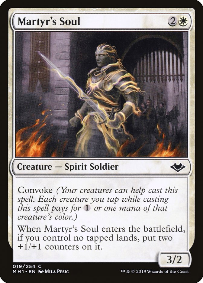 Martyr's Soul [Modern Horizons] | Pegasus Games WI