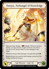 Invoke Suraya // Suraya, Archangel of Knowledge [DYN212] (Dynasty)  Cold Foil | Pegasus Games WI