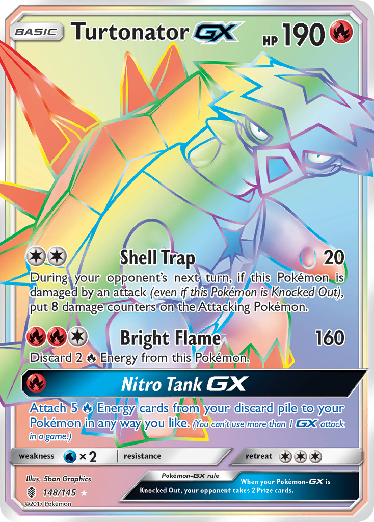 Turtonator GX (148/145) [Sun & Moon: Guardians Rising] | Pegasus Games WI