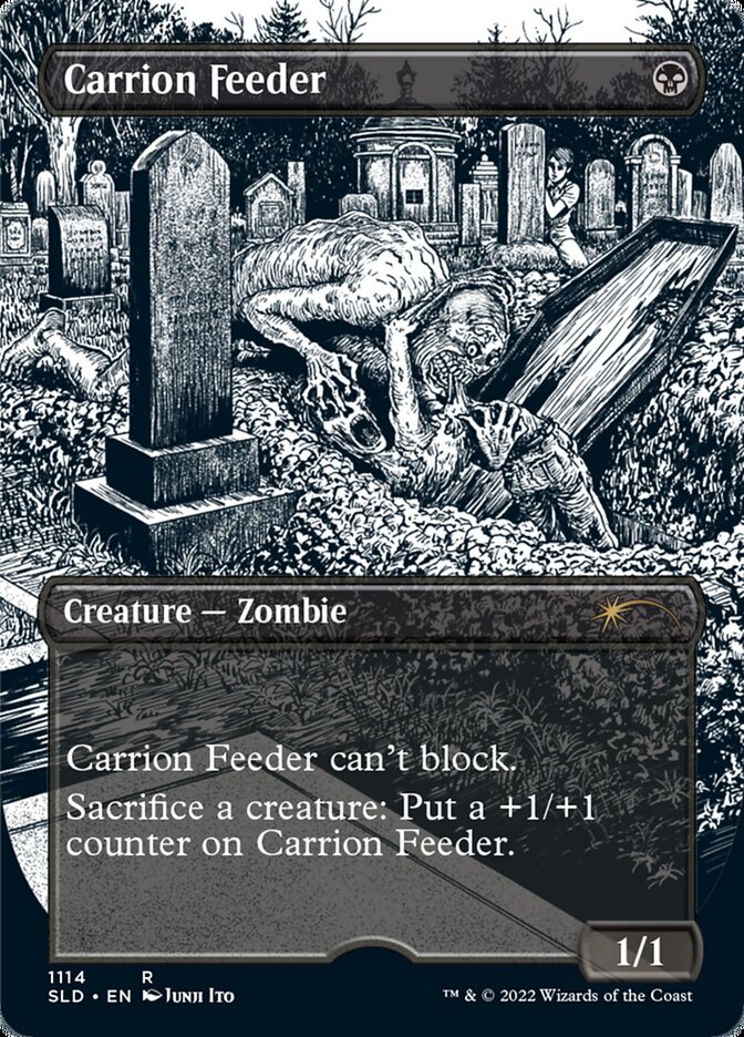 Carrion Feeder (Borderless Etched Foil) [Secret Lair Drop Series] | Pegasus Games WI