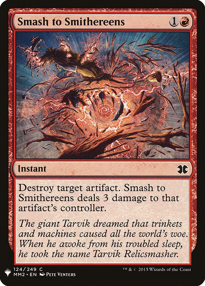 Smash to Smithereens [Mystery Booster] | Pegasus Games WI