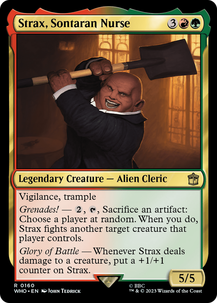 Strax, Sontaran Nurse [Doctor Who] | Pegasus Games WI
