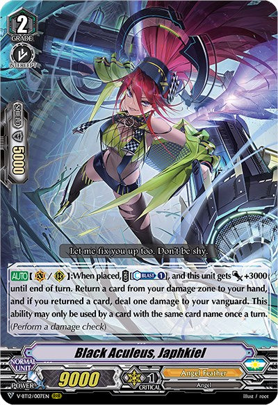 Black Aculeus, Japhkiel (V-BT12/007EN) [Divine Lightning Radiance] | Pegasus Games WI
