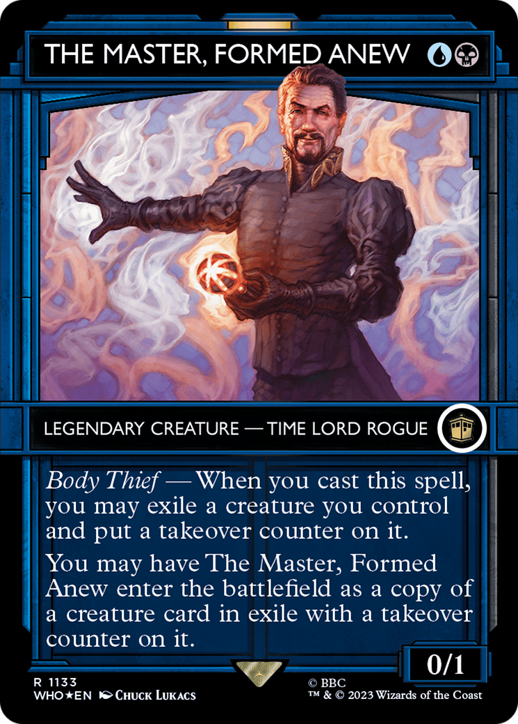 The Master, Formed Anew (Showcase) (Surge Foil) [Doctor Who] | Pegasus Games WI