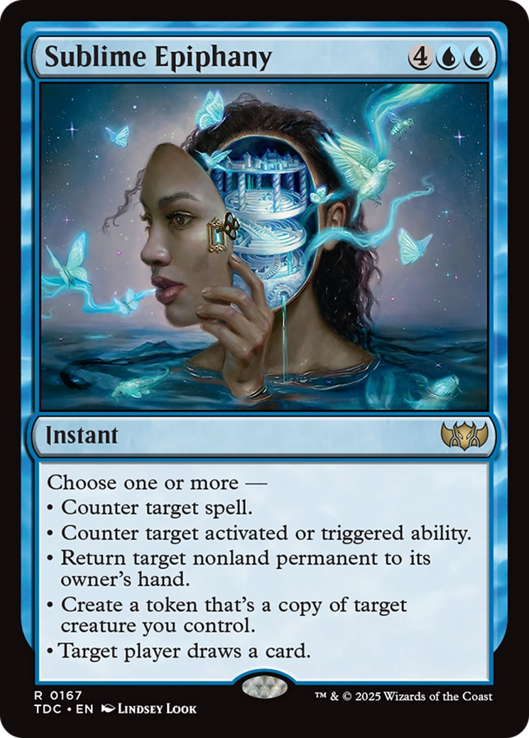 Sublime Epiphany [Tarkir: Dragonstorm Commander] | Pegasus Games WI