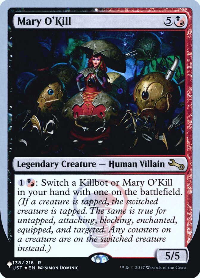 Mary O'Kill (Unfinity Foil Edition) [The List] | Pegasus Games WI