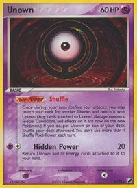 Unown (O) (O/28) [EX: Unseen Forces] | Pegasus Games WI