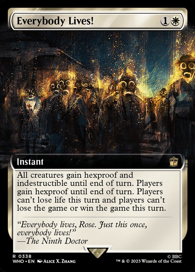 Everybody Lives! (Extended Art) [Doctor Who] | Pegasus Games WI