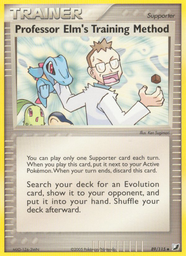 Professor Elm's Training Method (89/115) [EX: Unseen Forces] | Pegasus Games WI