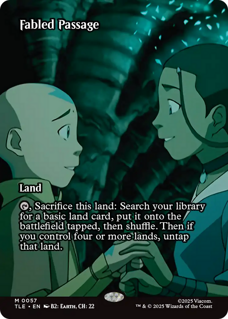 Fabled Passage (Borderless) [Avatar: The Last Airbender: Eternal-Legal] | Pegasus Games WI