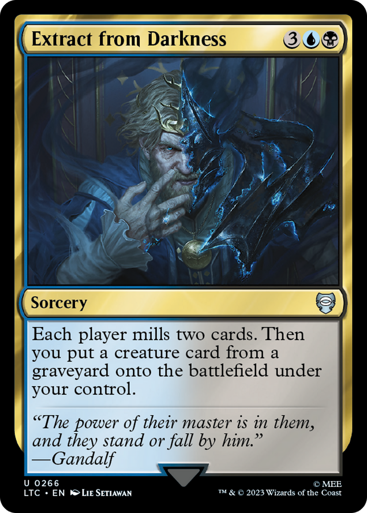 Extract from Darkness [The Lord of the Rings: Tales of Middle-Earth Commander] | Pegasus Games WI