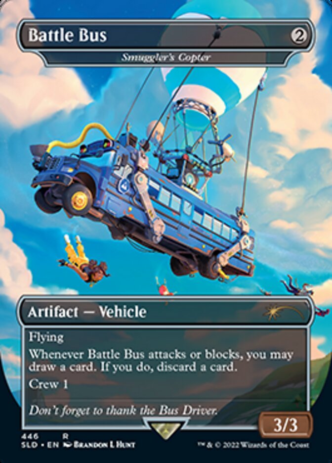 Smuggler's Copter - Battle Bus [Secret Lair Drop Series] | Pegasus Games WI