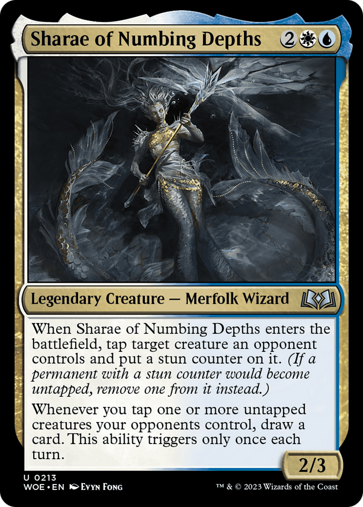 Sharae of Numbing Depths [Wilds of Eldraine] | Pegasus Games WI