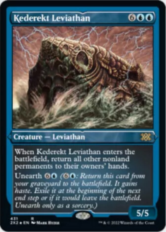 Kederekt Leviathan (Foil Etched) [Double Masters 2022] | Pegasus Games WI