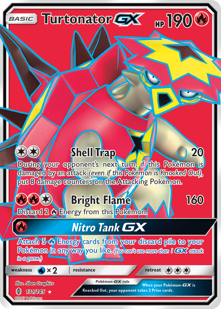 Turtonator GX (131/145) [Sun & Moon: Guardians Rising] | Pegasus Games WI