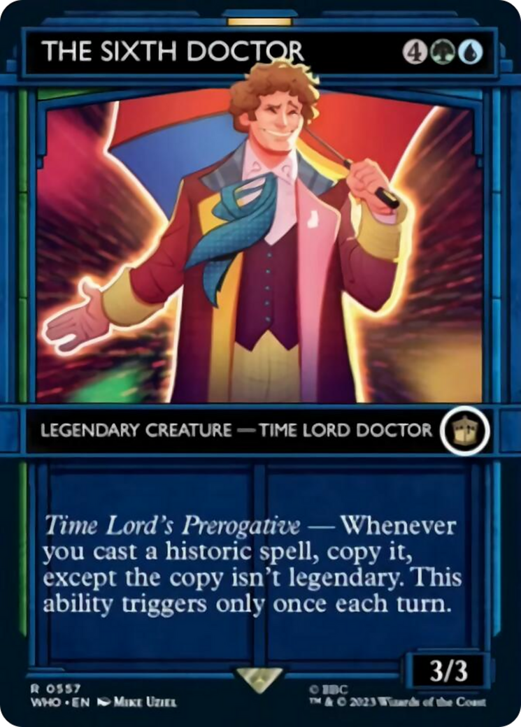 The Sixth Doctor (Showcase) [Doctor Who] | Pegasus Games WI