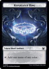 Food // Replicated Ring Double-Sided Token [March of the Machine Commander Tokens] | Pegasus Games WI