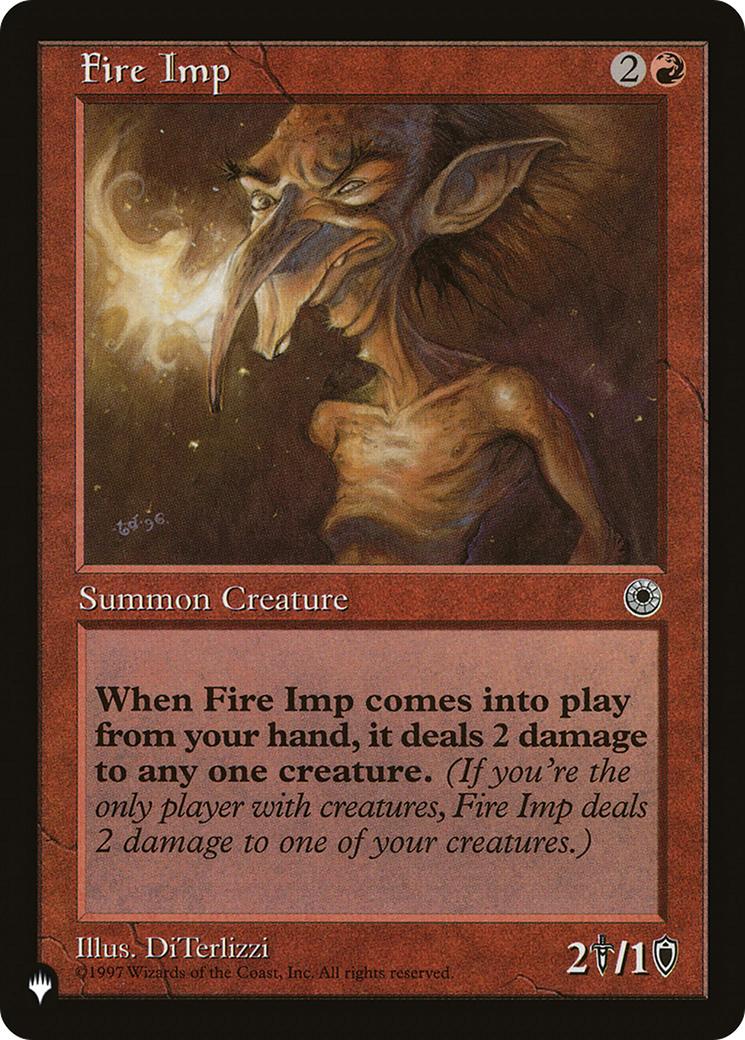 Fire Imp [The List Reprints] | Pegasus Games WI