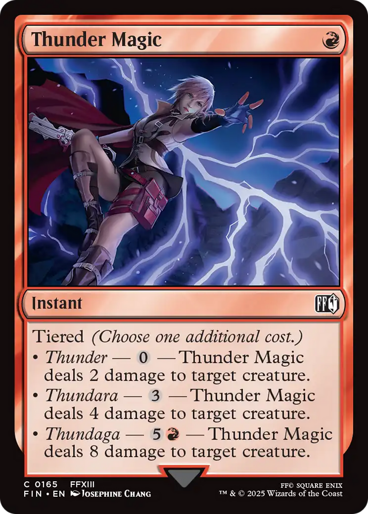 Thunder Magic [FINAL FANTASY] | Pegasus Games WI