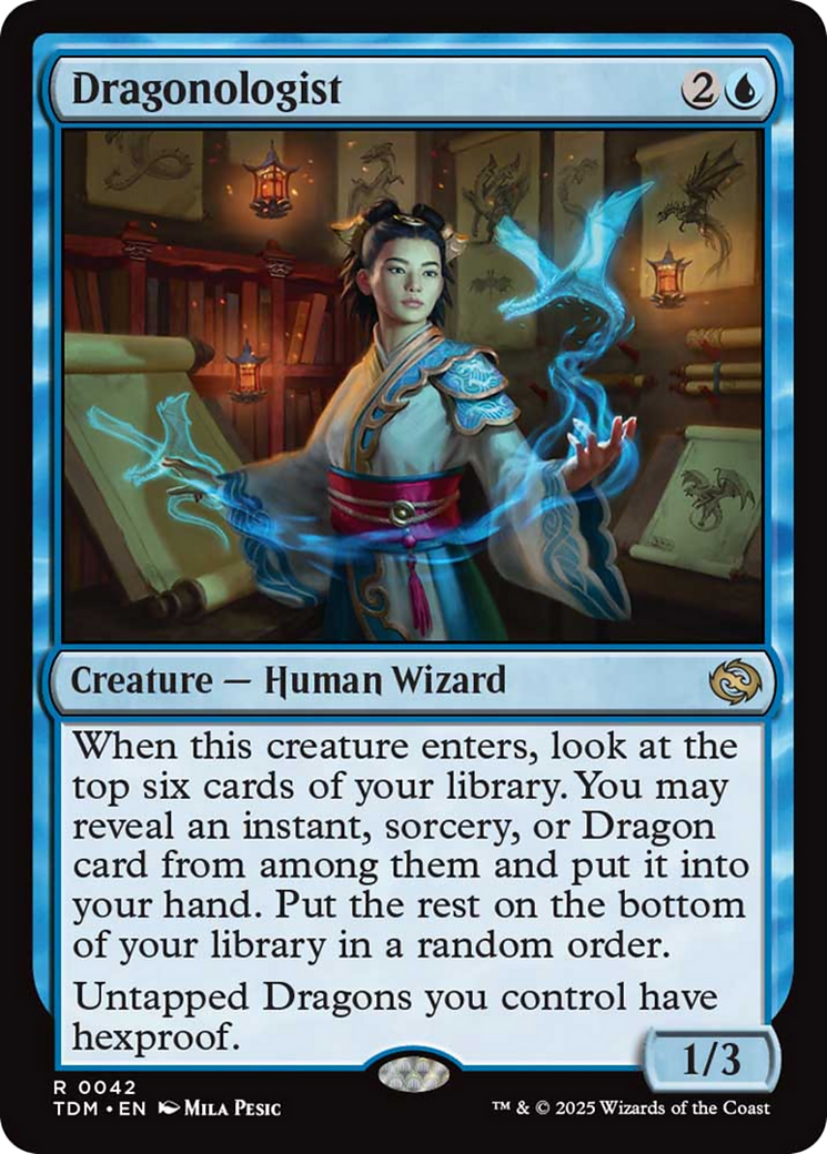 Dragonologist [Tarkir: Dragonstorm] | Pegasus Games WI