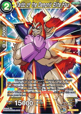 Tardo of the Demonic Elite Four (BT11-108) [Vermilion Bloodline 2nd Edition] | Pegasus Games WI