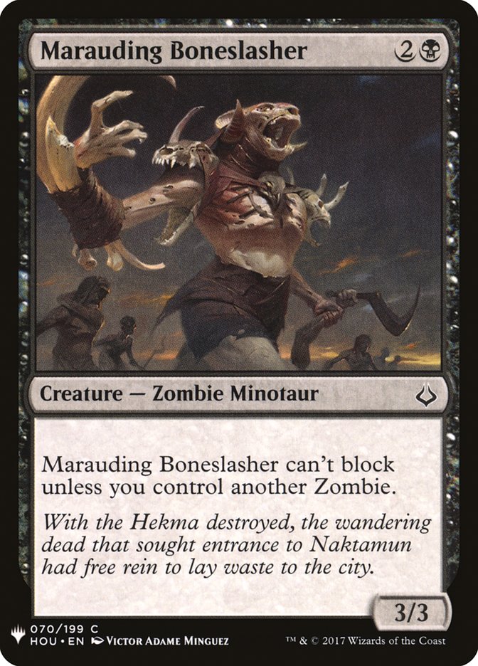Marauding Boneslasher [Mystery Booster] | Pegasus Games WI
