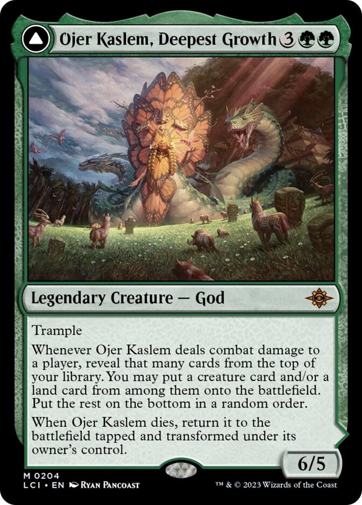 Ojer Kaslem, Deepest Growth // Temple of Cultivation [The Lost Caverns of Ixalan] | Pegasus Games WI