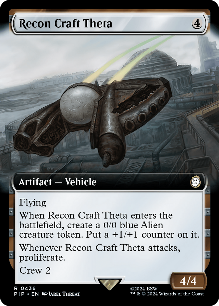 Recon Craft Theta (Extended Art) [Fallout] | Pegasus Games WI