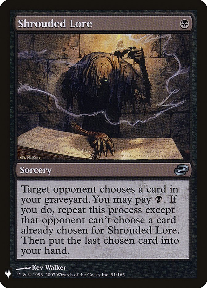 Shrouded Lore [Mystery Booster] | Pegasus Games WI