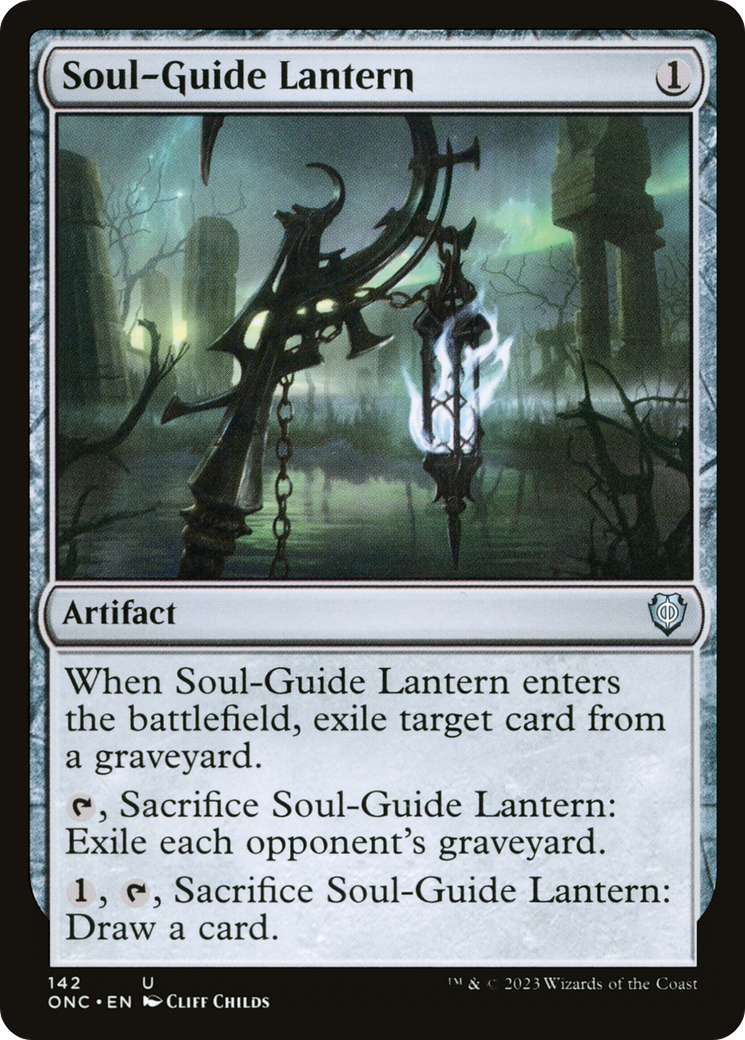 Soul-Guide Lantern [Phyrexia: All Will Be One Commander] | Pegasus Games WI