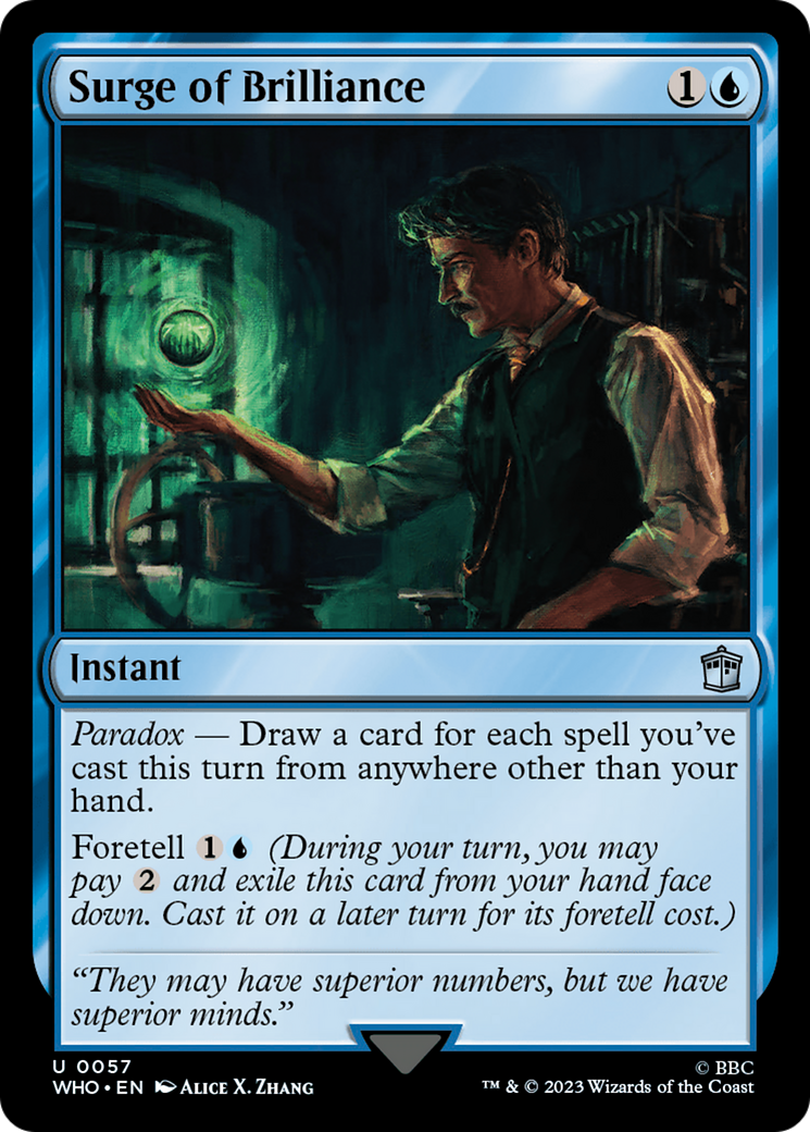 Surge of Brilliance [Doctor Who] | Pegasus Games WI