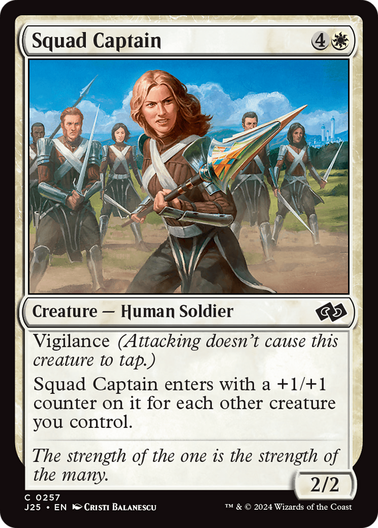 Squad Captain [Foundations Jumpstart] | Pegasus Games WI