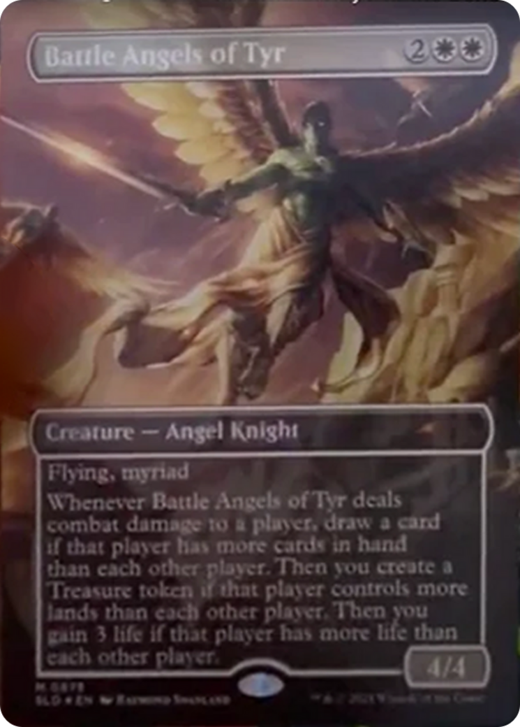 Battle Angels of Tyr (Rainbow Foil) [Secret Lair Drop Series] | Pegasus Games WI