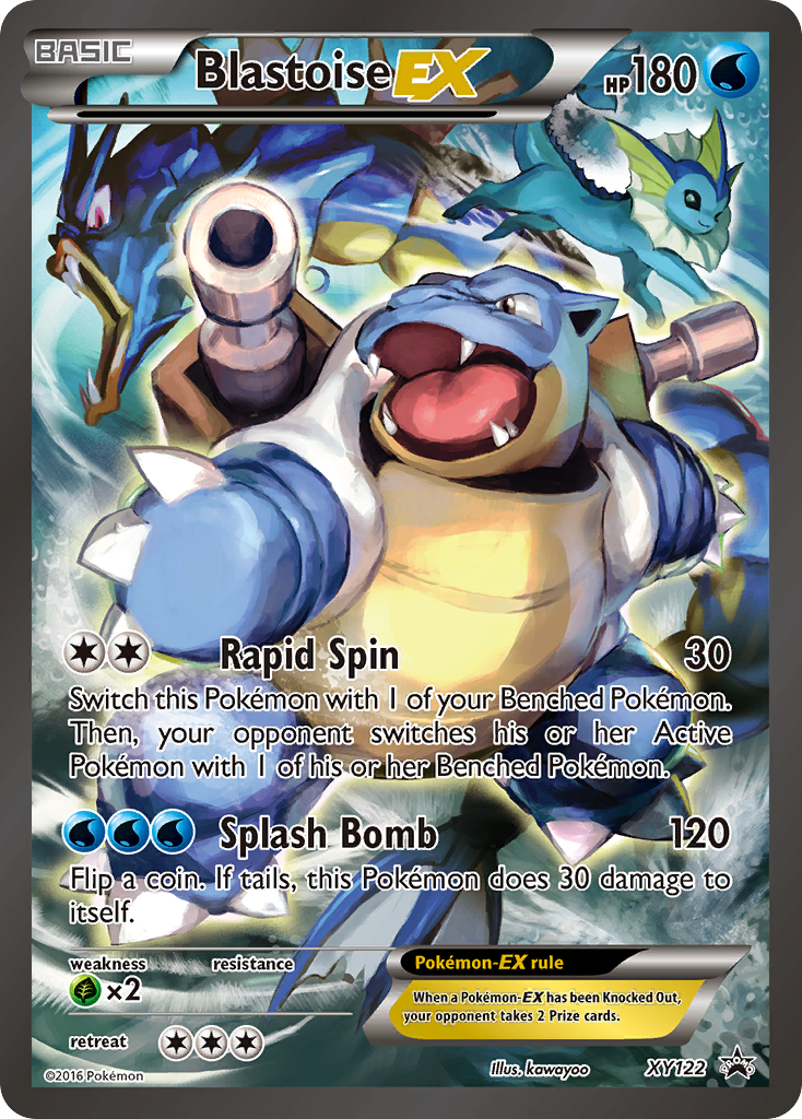 Blastoise EX (XY122) [XY: Black Star Promos] | Pegasus Games WI