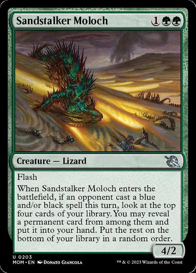 Sandstalker Moloch [March of the Machine] | Pegasus Games WI