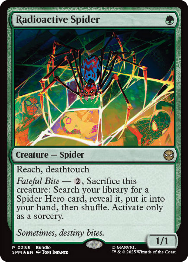 Radioactive Spider [Marvel's Spider-Man Promos] | Pegasus Games WI