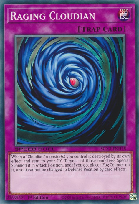 Raging Cloudian [SGX3-ENH18] Common | Pegasus Games WI