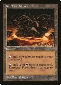 Karplusan Forest (Oversized) [Oversize Cards] | Pegasus Games WI