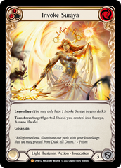 Invoke Suraya // Suraya, Archangel of Knowledge [DYN212] (Dynasty)  Cold Foil | Pegasus Games WI