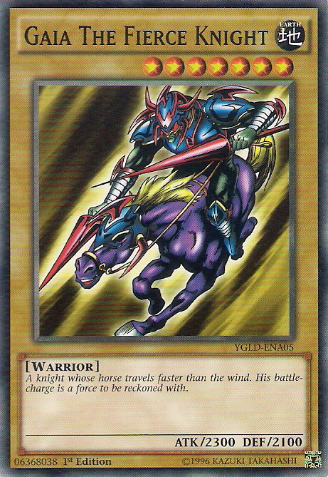 Gaia The Fierce Knight [YGLD-ENA05] Common | Pegasus Games WI