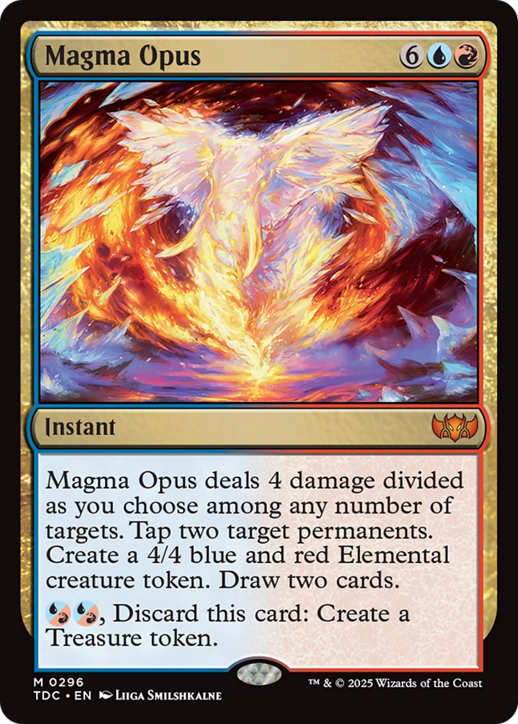 Magma Opus [Tarkir: Dragonstorm Commander] | Pegasus Games WI