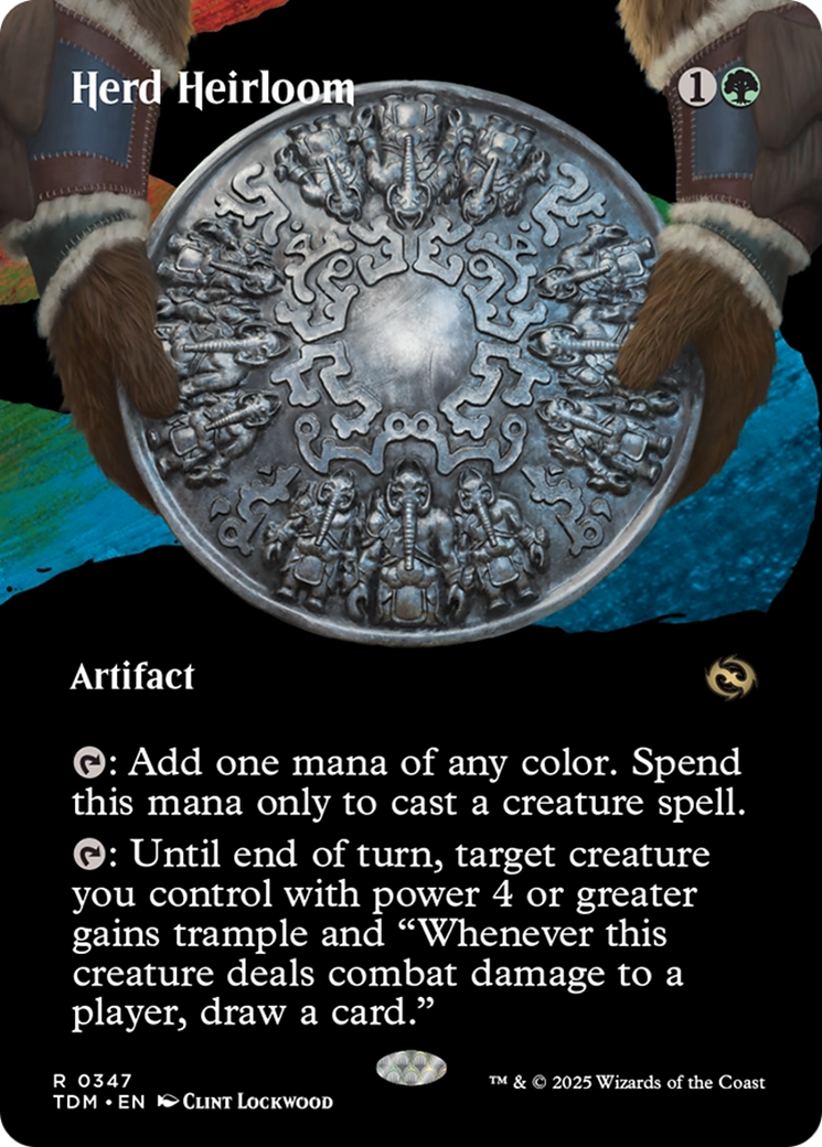 Herd Heirloom (Borderless) [Tarkir: Dragonstorm] | Pegasus Games WI
