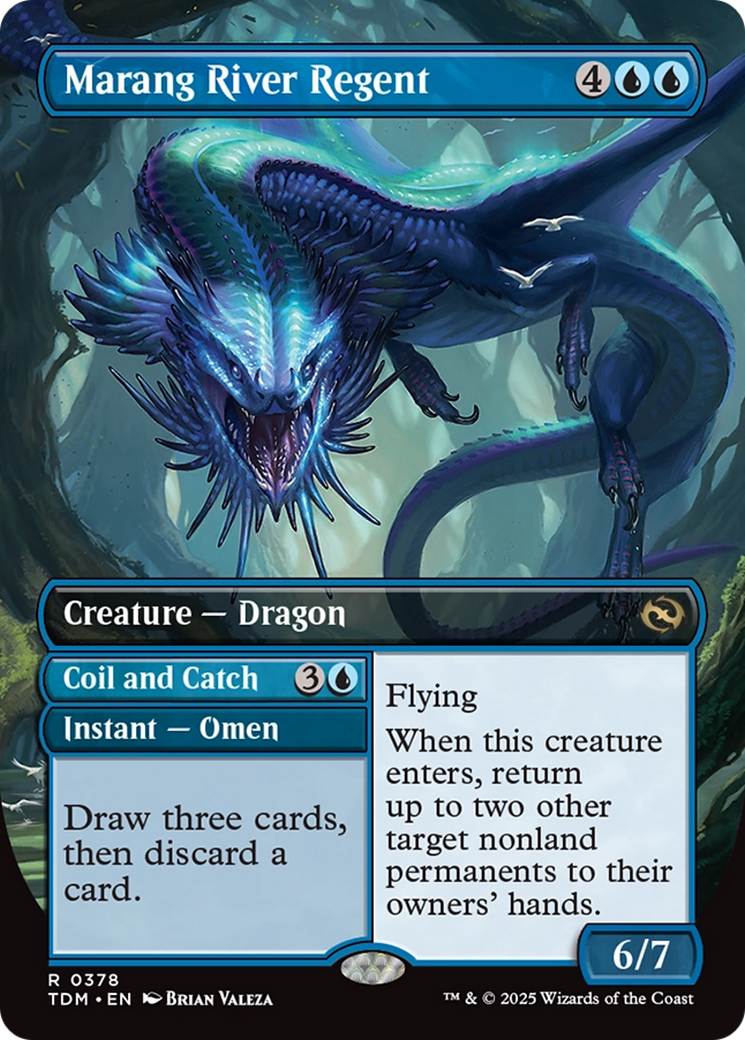 Marang River Regent (Borderless) [Tarkir: Dragonstorm] | Pegasus Games WI
