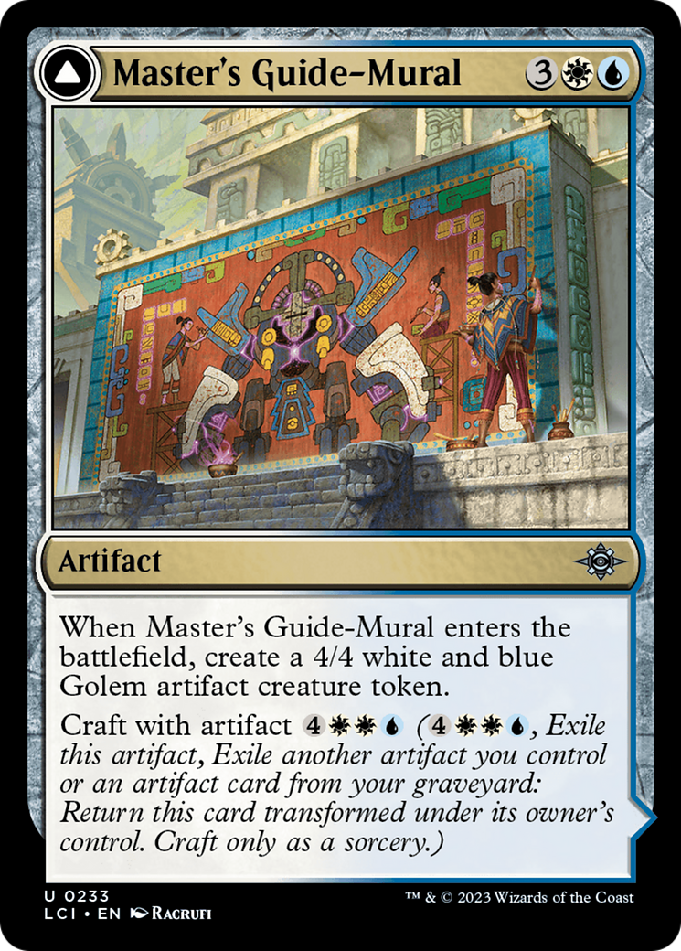 Master's Guide-Mural // Master's Manufactory [The Lost Caverns of Ixalan] | Pegasus Games WI