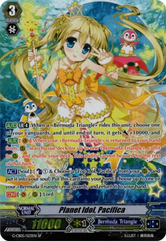 Planet Idol, Pacifica (G-CB05/S23EN) [Prismatic Divas] | Pegasus Games WI