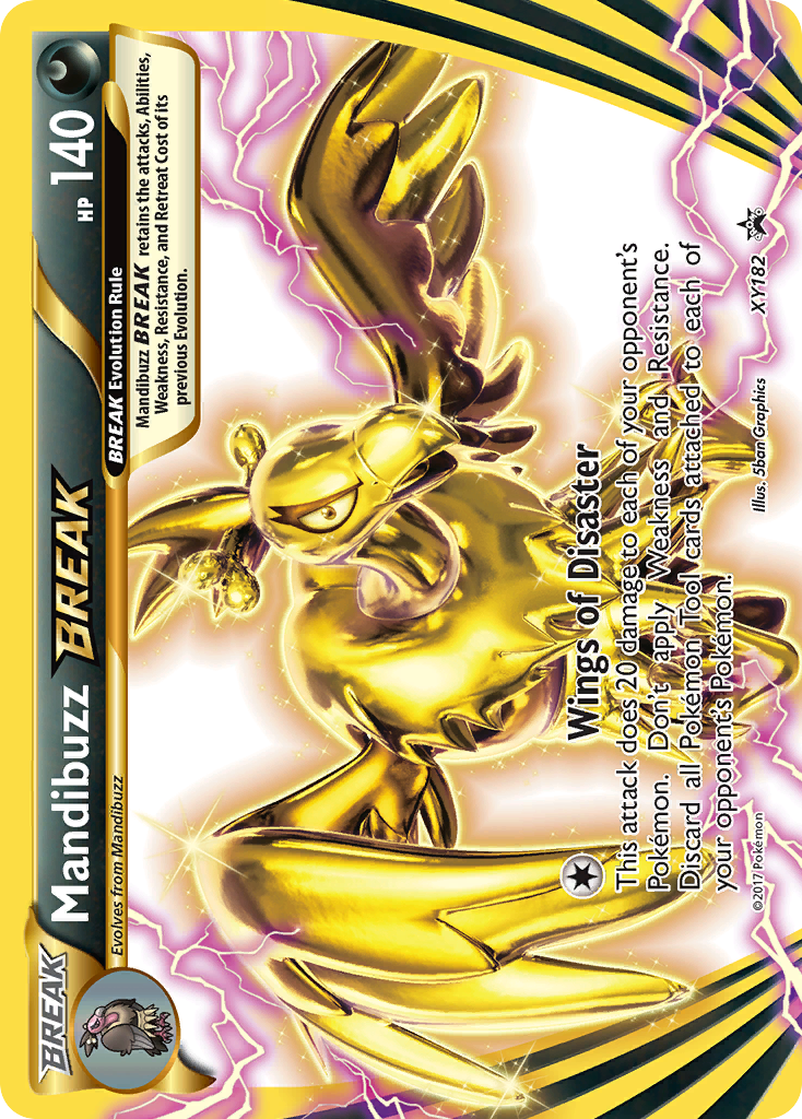 Mandibuzz BREAK (XY182) [XY: Black Star Promos] | Pegasus Games WI