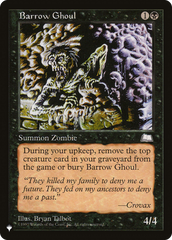 Barrow Ghoul [The List] | Pegasus Games WI