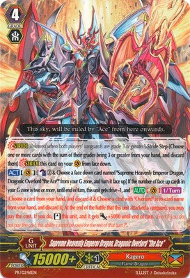 Supreme Heavenly Emperor Dragon, Dragonic Overlord "The Ace" (PR/0246EN) [Promo Cards] | Pegasus Games WI